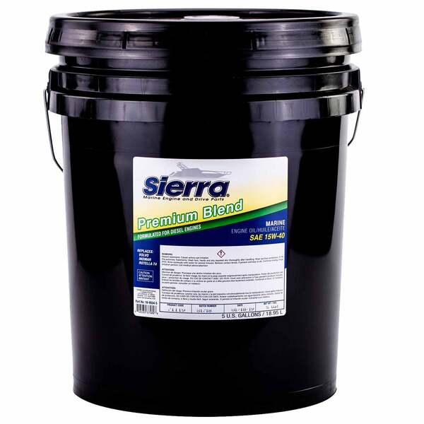 Aceite diesel 15W-40, 5 galones