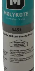 Cartucho de 19,4 oz de grasa de fluorosilicona para altas temperaturas