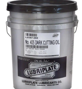LUBRIPLATE Dark Cutting Fluid 405  para acero con alto y bajo contenido de carbono Cubeta de 19 L