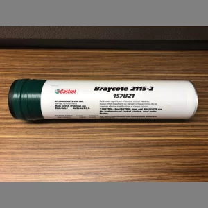 Castrol Braycote 2115-2 (anteriormente Molub-Alloy 2115-2) Cartucho de tubo de grasa de 1.81 LB