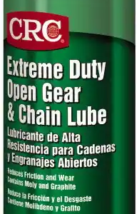 Lubricante en aerosol para cadenas y cables de presión extrema de 16 oz Negro, -25 a 350°F CRC®