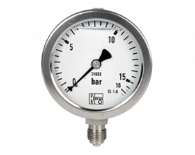 Manómetros para Industria Química MAN-R