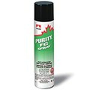 Lubricante en aerosol de grado alimenticio Petro-Canada Purity™ FG - Caja de latas de aerosol de 12/400 ml