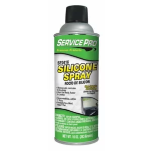 Service Pro Silicon Spray - Latas de aerosol de 12/10 onzas