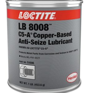 LOCTITE LB 8008 C5-A PN 51006 Copper Based Anti-Seize Lubricant Lata de 453 gr