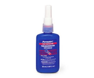 Devcon Permatex Fijador de rosca 27250 Alta Fuerza Rojo 50 ml