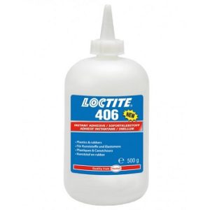 Loctite 406 Cyanoacrylate instant glue low viscosity 500g